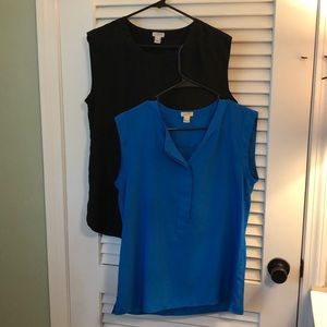Lot of two J. Crew Tops